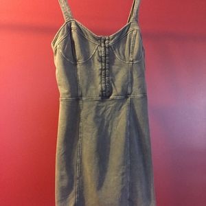 Free people Grey Bodycon Dress